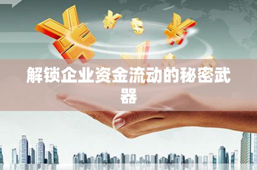 灌阳解锁企业资金流动的秘密武器