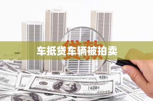 卫东车抵贷车辆被拍卖
